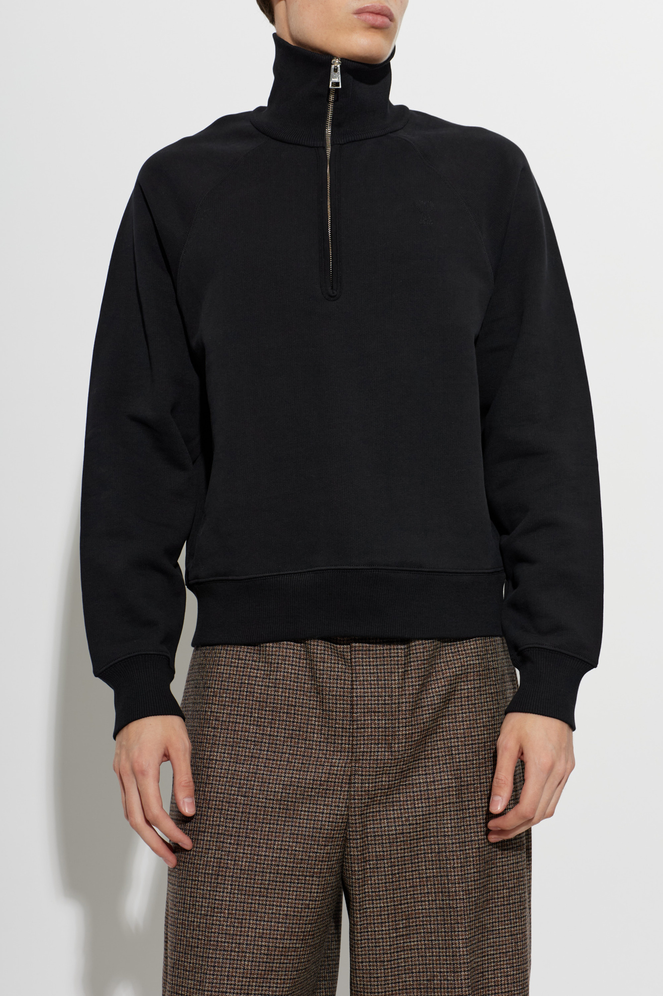 Ami Alexandre Mattiussi Cotton Sweatshirt with Logo | Men's | Vitkac